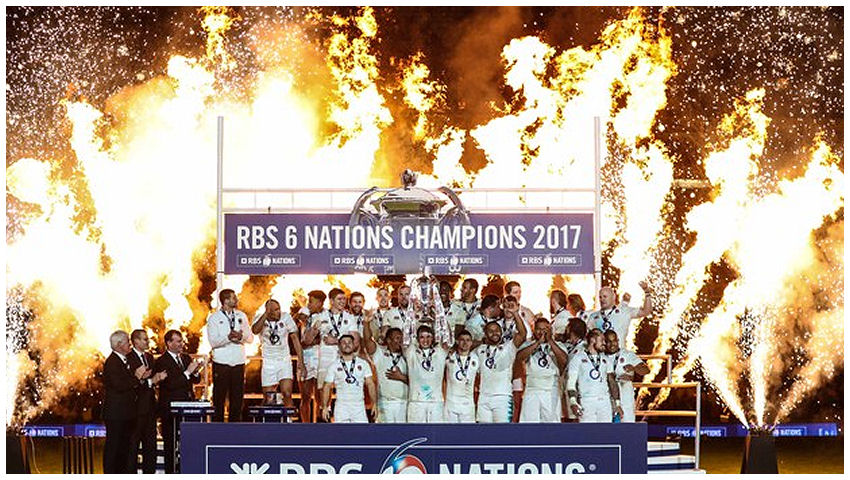 England Rugby RBS 6 Nations Champions 2017